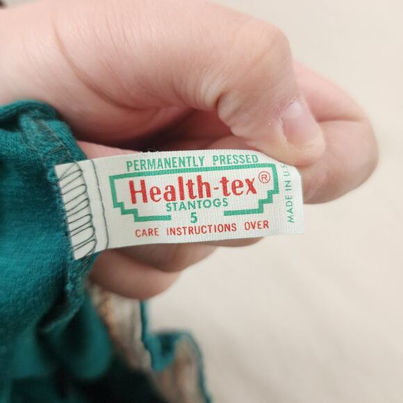 Vintage Healthtex Green Shorts 4t - Picture 5 of 6